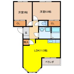 オンテールの物件間取画像